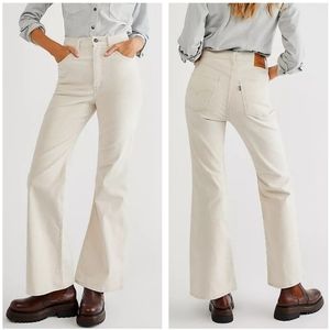 Levi's 70's High Rise Flare Corduroy Jeans Pants
